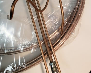 copper nickel brake lines, coils and custom lengths and fittings