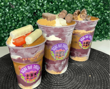 Açaí com leite ninho no bairro Canudos – Novo Hamburgo