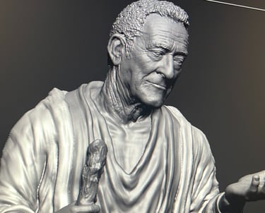 modelado 3D e impresión 3D de figuras de belén y arte sacro