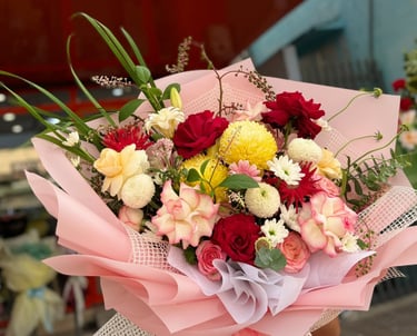 bó hoa tươi tại thuận an và thủ dầu một