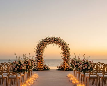 a beach side wedding venue