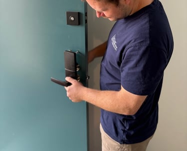 Door handle installation Geelong