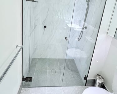 Frameless Shower Screen