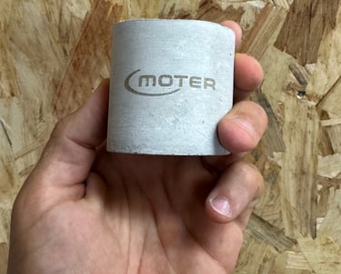 Gravure laser béton