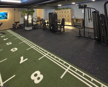 Functional training area, Μηχανήματα δύναμης & Ελεύθερα βάρη σε μικρά groups