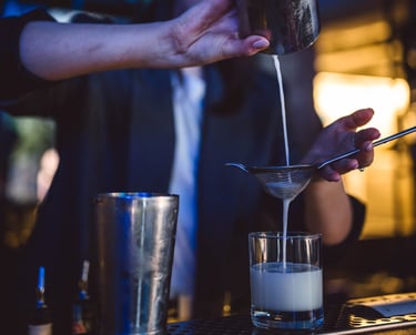 kokteilių degustacija