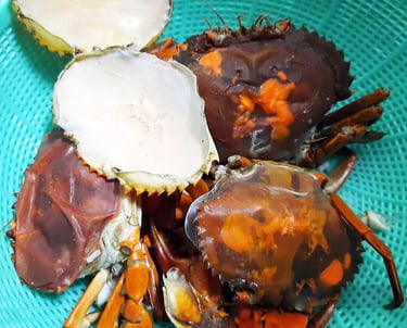 double skinned crabs