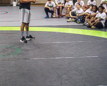 Coach Omi Speaking