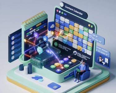 AI-powered content automation for social media and blogs.