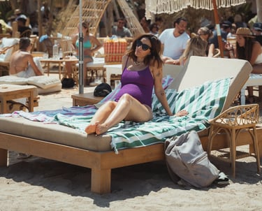 Transat double sur la plage de Playa Amor à Leucate, parfait pour partager un moment de relaxation