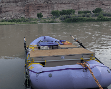 Moki Canyon How It Works - Raft on the River Ready to Go