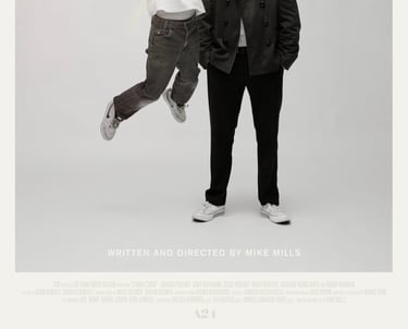 Poster for C'mon C'mon screening hosted by Auckland International Film Club.