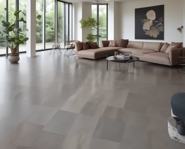 Technician installing a sleek, energy-efficient HVAC unit in a modern New York City apartment.