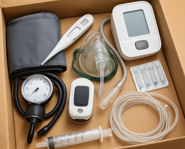 A smiling mentor and a young student working together on a creative project outdoors.