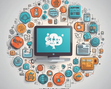 black blue and yellow textile