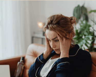 feeling overwhelmed at home before seeking organizing help