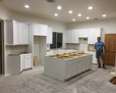 Custom kitchen cabinets designed and installed in Tucson AZ