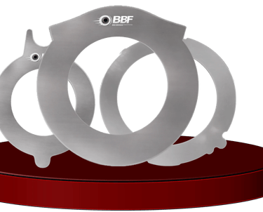 Intermediate steel brake plates for tractor braking systems by BBF