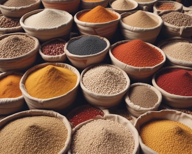 A smiling farmer using a smartphone in a lush green field, symbolizing digital connection in rural India.