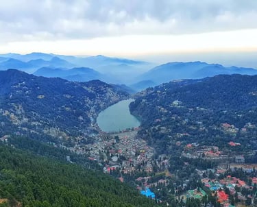 Naini lake view from Naina peak