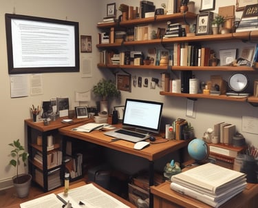 white and black abstract painting