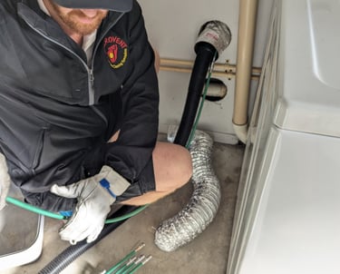 Cleaning a dryer vent