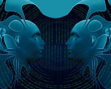 two people facing each other interpersonal conflict mindreading