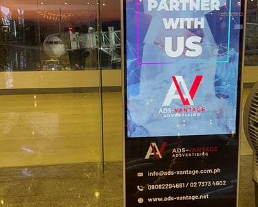 alt="airport advertising in the Philippines"