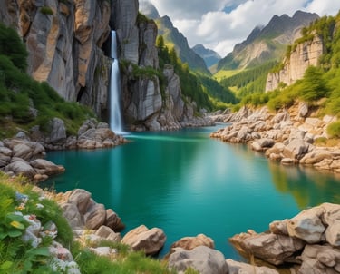 A warm, welcoming travel agent assisting a happy family planning their trip.