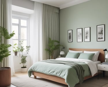 A professional cleaner in a bright, modern Charlotte kitchen, carefully wiping down countertops with natural light streaming in.