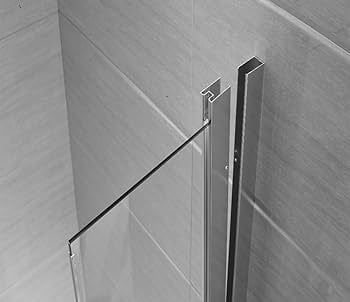 Misaligned shower door frame coming away from the wall – common broken door problem in Auckland