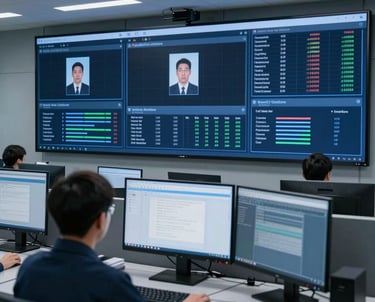 black blue and yellow textile