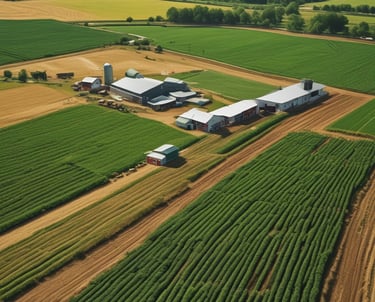 Investment advisors discussing agricultural projects with local farmers in Iraq.