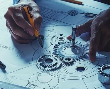 3D CAD Modelling, Mechanical Engineering Design, 2D Drafting, Design for Manufacturing