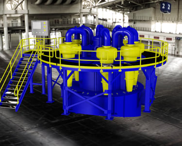 Hydro cyclone parts and liners - Ceramic, Rubber, Polymer Supplier