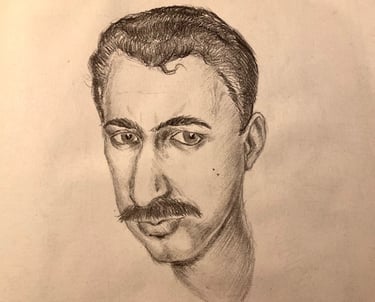 Alphonse Normandia self - portrait