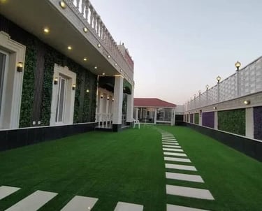 عشب صناعي للممرات