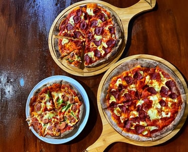 ranu's new pizza oven at his surf camp in simeulue overlooking dylans