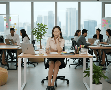 Employee feeling listless and disengaged