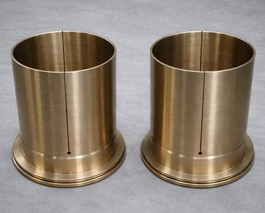 split bronze sliding bearing bush