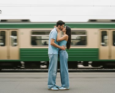 Urban Amazon Travel Outfit: Light Blues and Denim