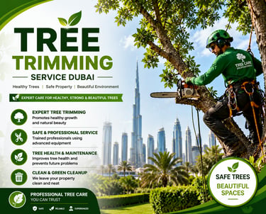 Tree Trimming Service in Dubai 