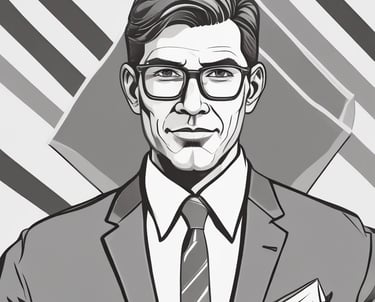 a man in a suit and tie with a tie