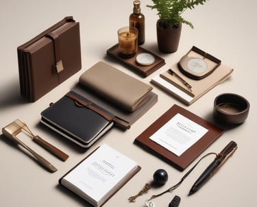 a man riding a skateboard down a street next to tall buildings