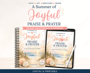 Praise & Prayer Digital study on Etsy.