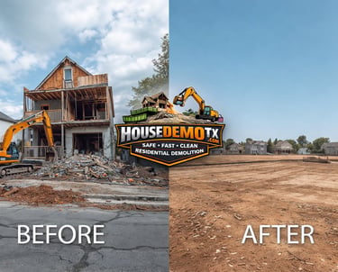 House Demolition Beaumont TX