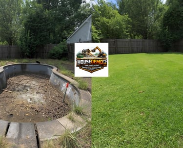 Bevil Oaks TX Tight Access Gunite Pool Removal