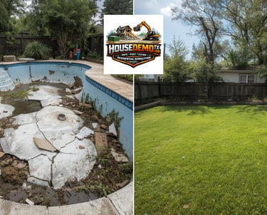 Gunite Swimming Pool Beaumont TX Removal