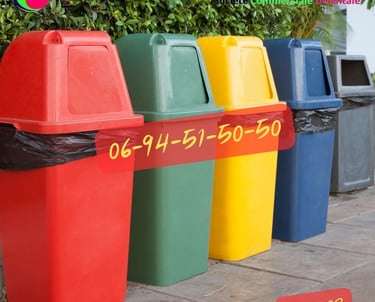 Poubelle plastique Maroc