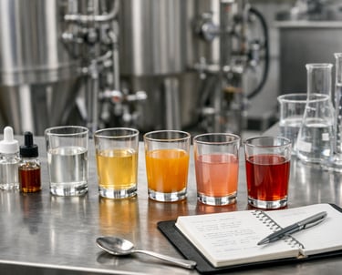 Création et développement de recette de boisson artisanale sur mesure pour marques